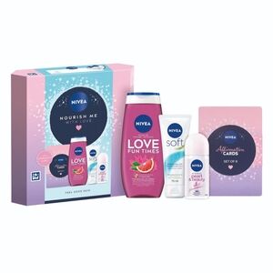Nivea Nourish Me With Love 4 Piece Gift Set NWT Sealed